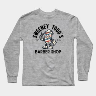 Sweeney Todd, vintage Barber, Est 1846 Long Sleeve T-Shirt